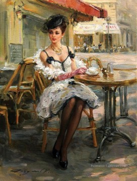  impressionist - Belle femme KR 015 Impressionist